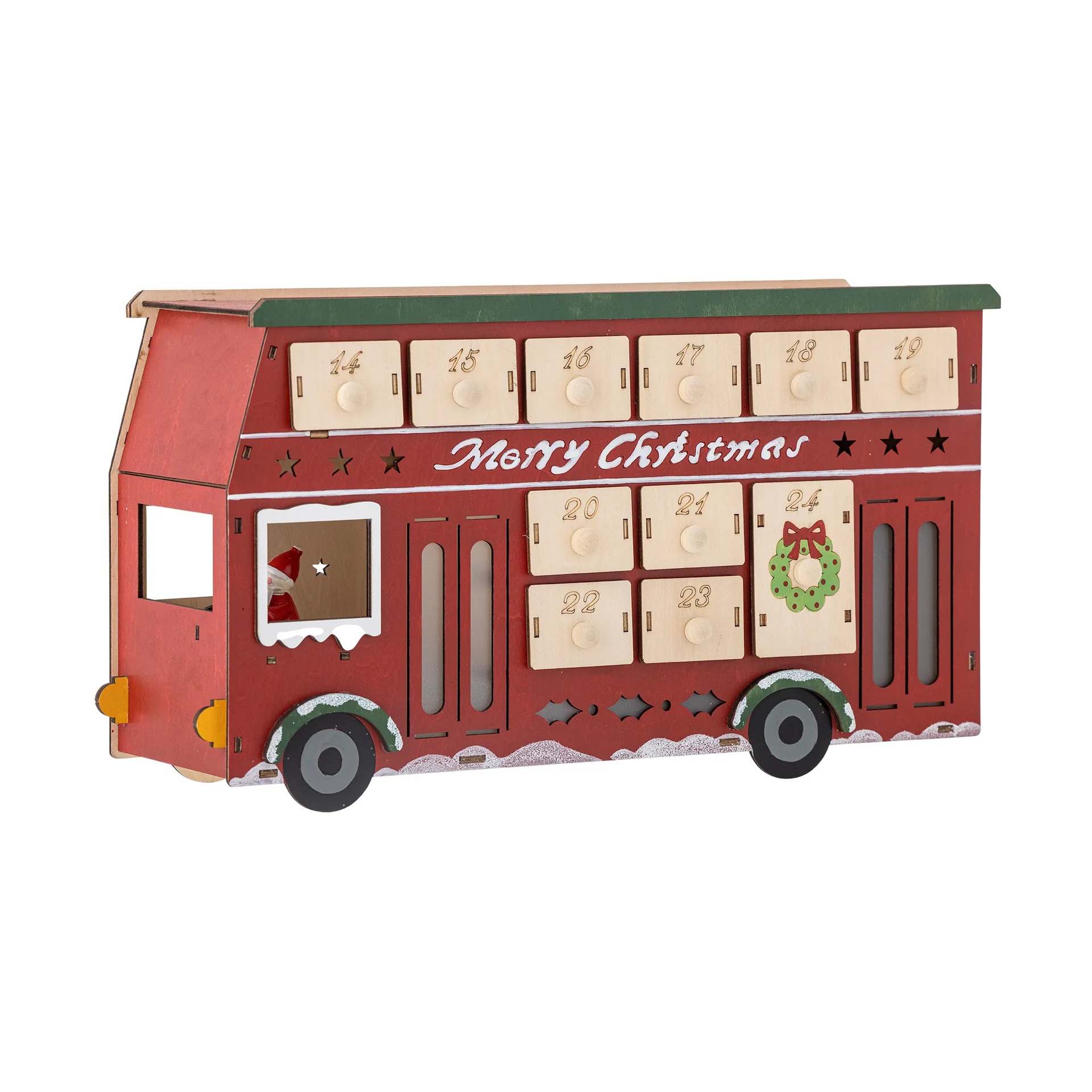 Edward 빛나는 버스 크리스마스 달력, Red Bloomingville | 블루밍빌