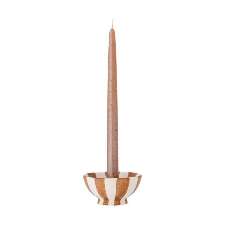 Eja 캔들 스틱 Ø10.5 cm, Brown-white Bloomingville | 블루밍빌