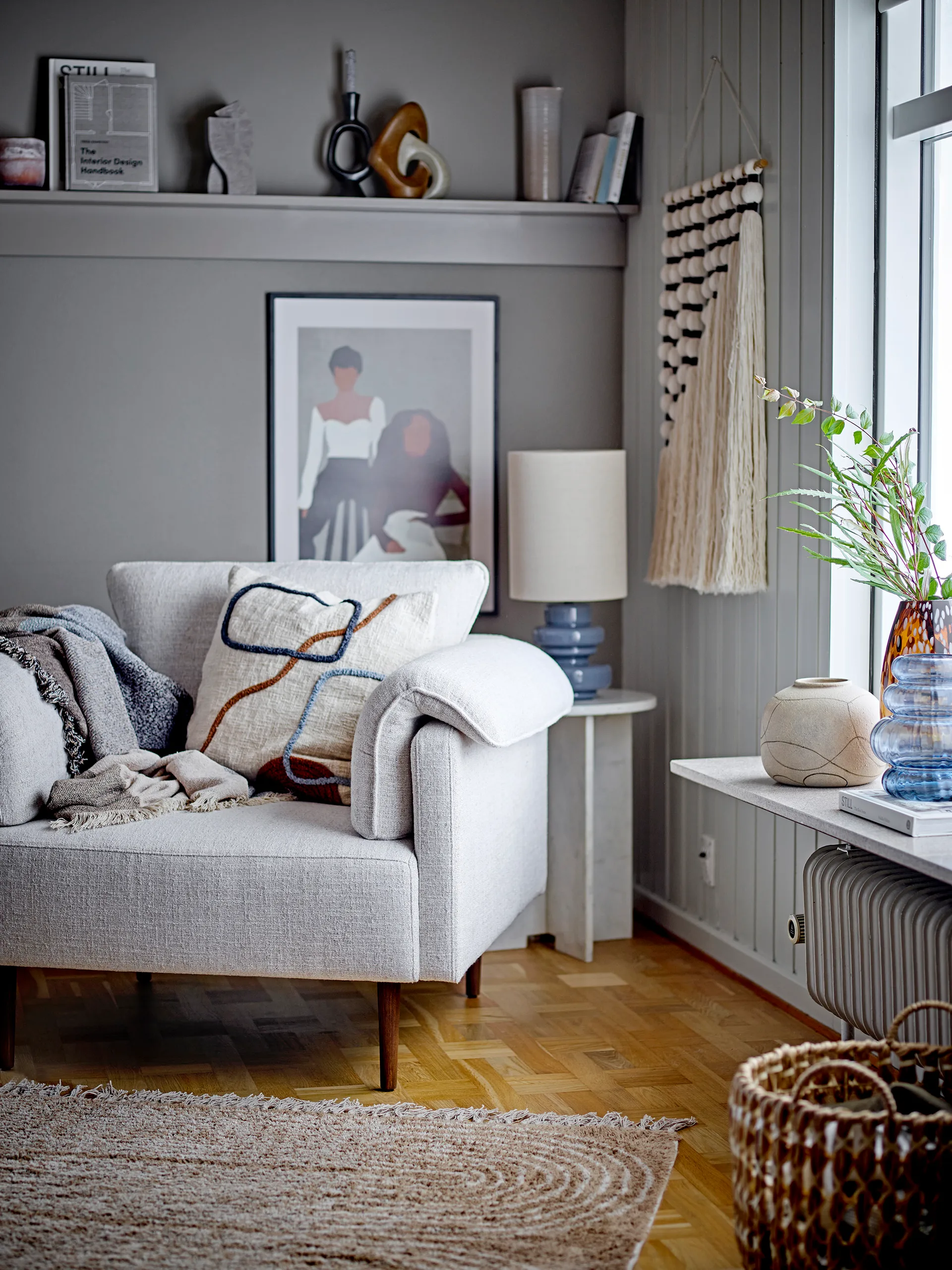 Esad 장식 21.5 cm, Beige-brown Bloomingville | 블루밍빌