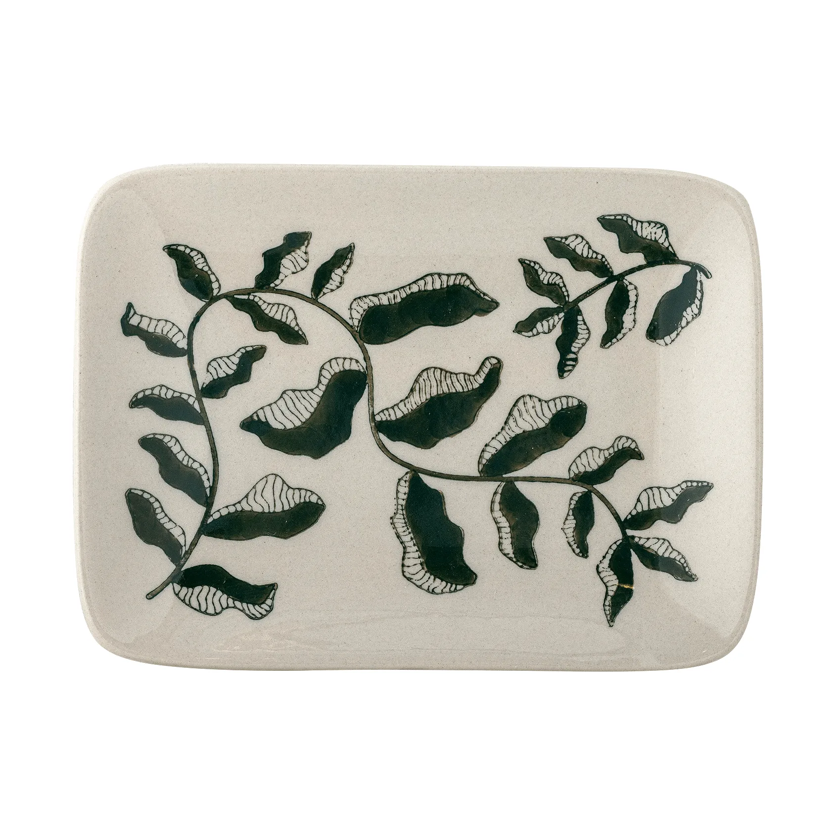 Fauni 사이드 플레이트, Green, 15x11.5 cm Bloomingville | 블루밍빌
