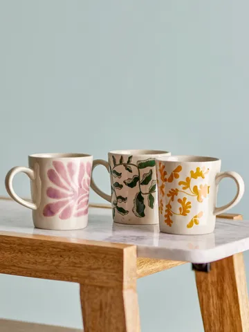Fauni 컵 - Multi, 3 parts - Bloomingville | 블루밍빌