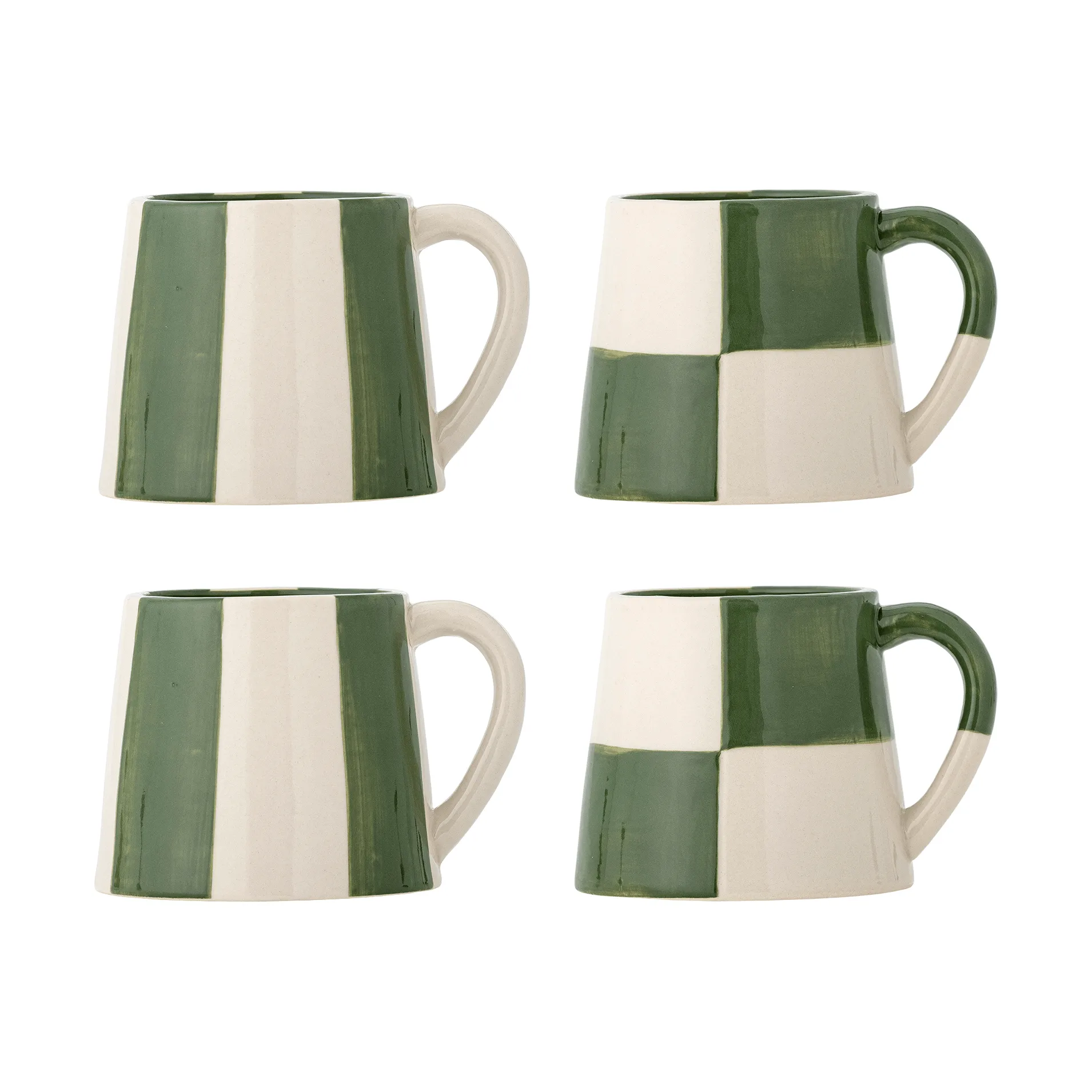Floki 머그, Green, 4 pieces Bloomingville | 블루밍빌