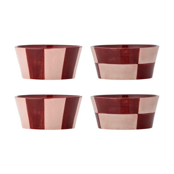 Floki 보울 - Rose, 4-piece set - Bloomingville | 블루밍빌