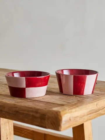 Floki 보울 - Rose, 4-piece set - Bloomingville | 블루밍빌