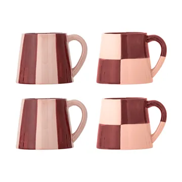 Floki 머그 - Rose, 4-piece set - Bloomingville | 블루밍빌
