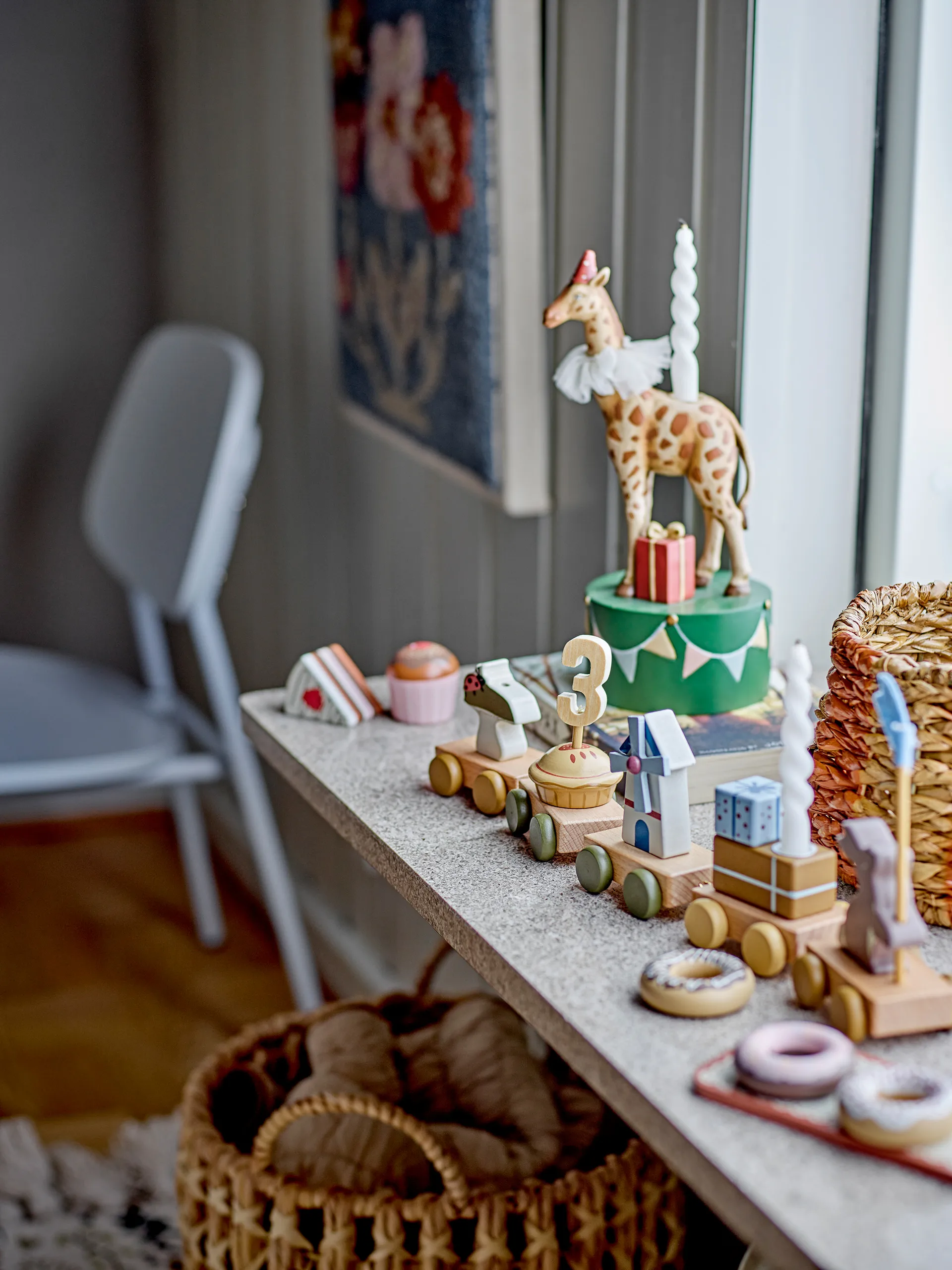 Flor 캔들 스틱 25 cm, Giraff Bloomingville | 블루밍빌