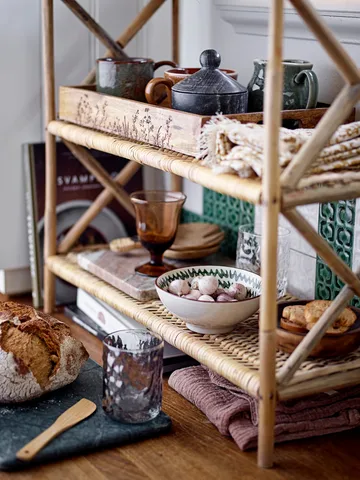 Gabrielle 트리벳 20x20 cm - Grey marble - Bloomingville | 블루밍빌