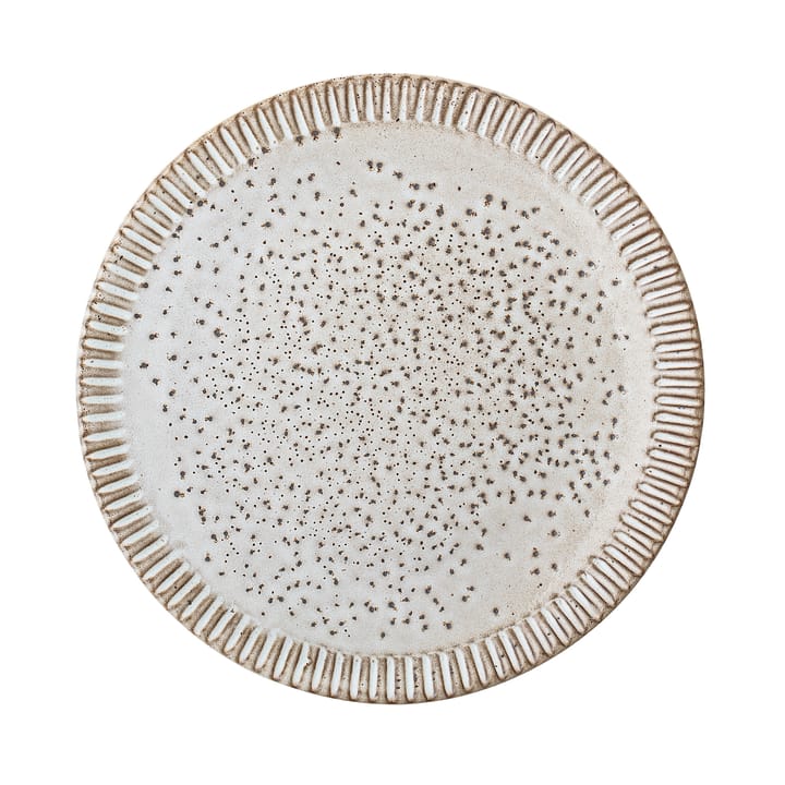 띠아 접시 스톤웨어 grey - 20 cm - Bloomingville | 블루밍빌