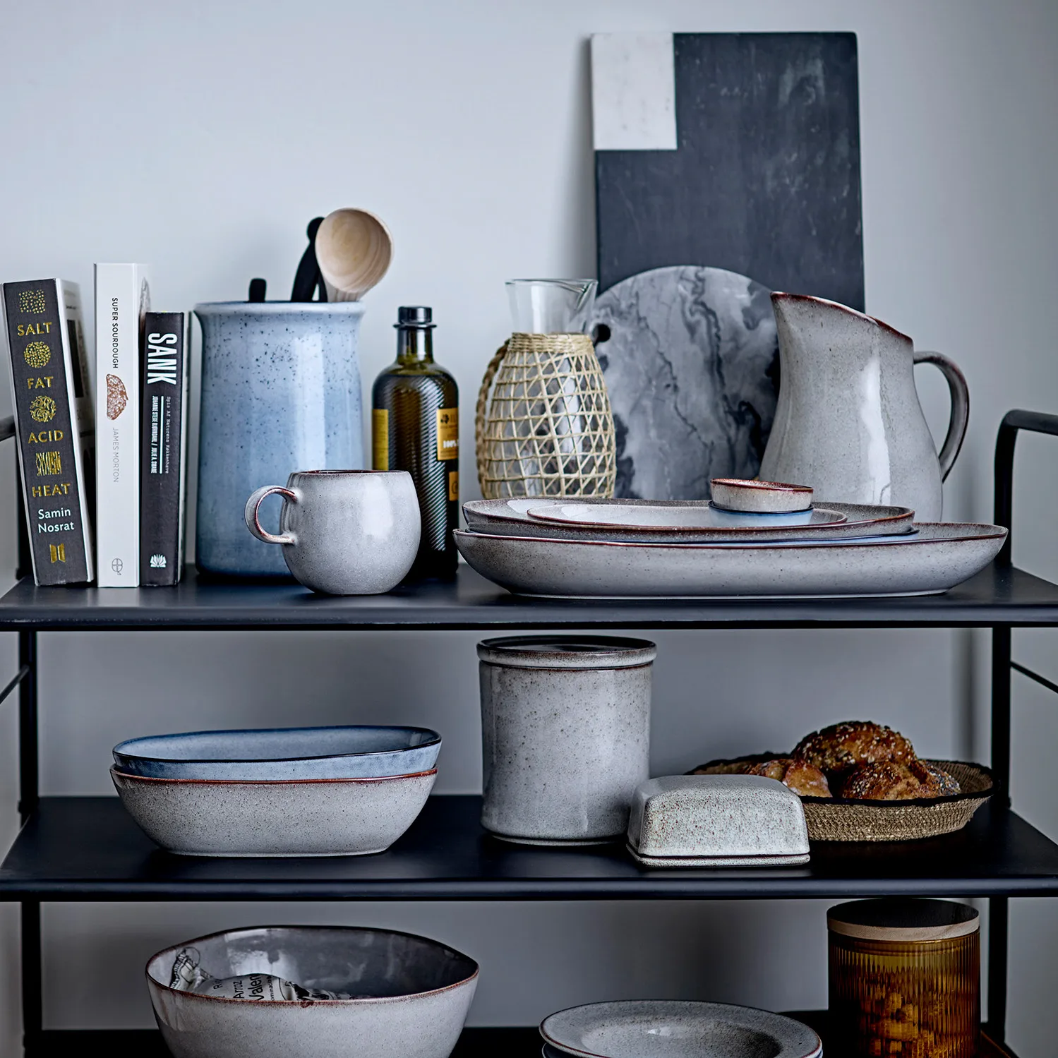 산드린 버터 접시, grey Bloomingville | 블루밍빌