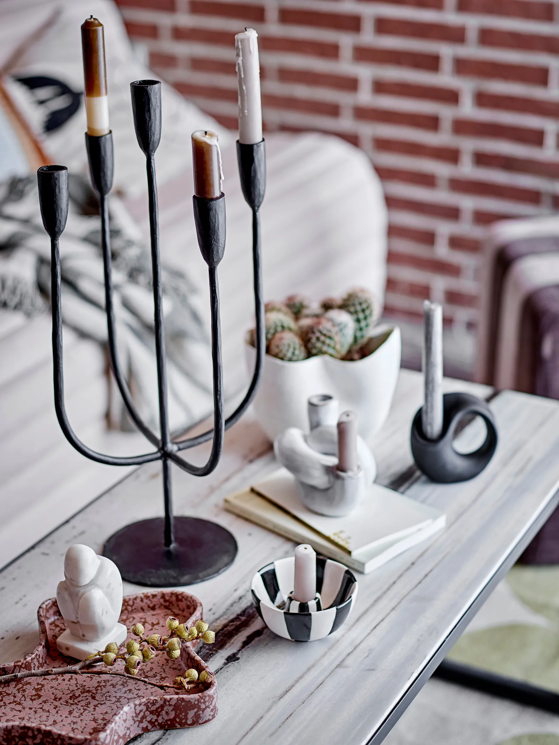 Haydn 캔들 스틱 knot, White Bloomingville | 블루밍빌