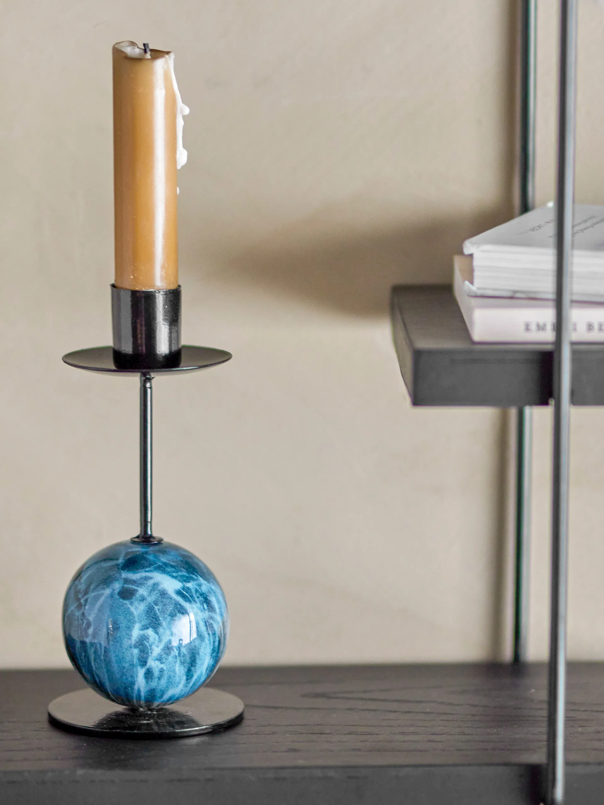 Jayda 촛대 7x15 cm, Blue-iron Bloomingville | 블루밍빌