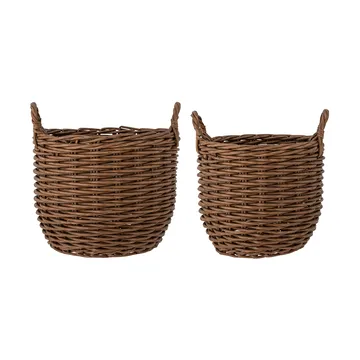 Jayde 수납 바구니 2 pieces - Brown - Bloomingville | 블루밍빌