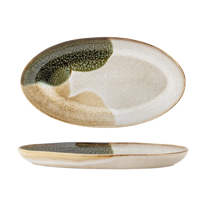 Jules 서빙 플래터 - Green, 33.5x18.5 cm - Bloomingville | 블루밍빌
