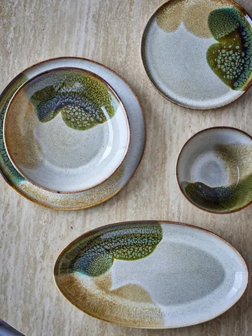 Jules 서빙 플래터 - Green, 33.5x18.5 cm - Bloomingville | 블루밍빌
