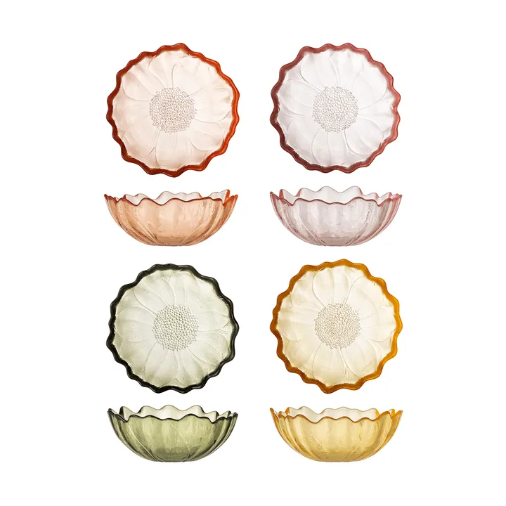 Kana 보울 - Multi, 4 pieces - Bloomingville | 블루밍빌