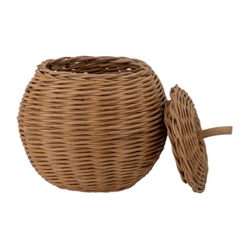 로젯  수납 바스켓 & lid Ø18 cm - Brown - Bloomingville | 블루밍빌