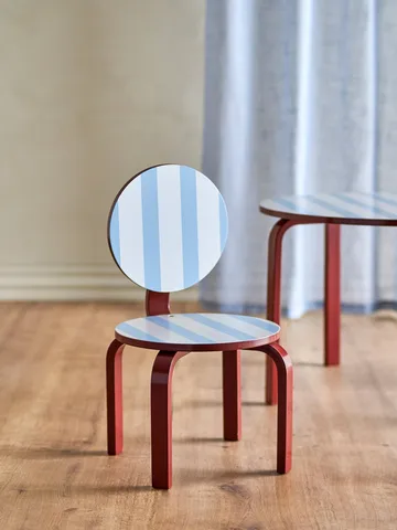 Liova 체어 - Multi, light blue-white-brown - Bloomingville | 블루밍빌