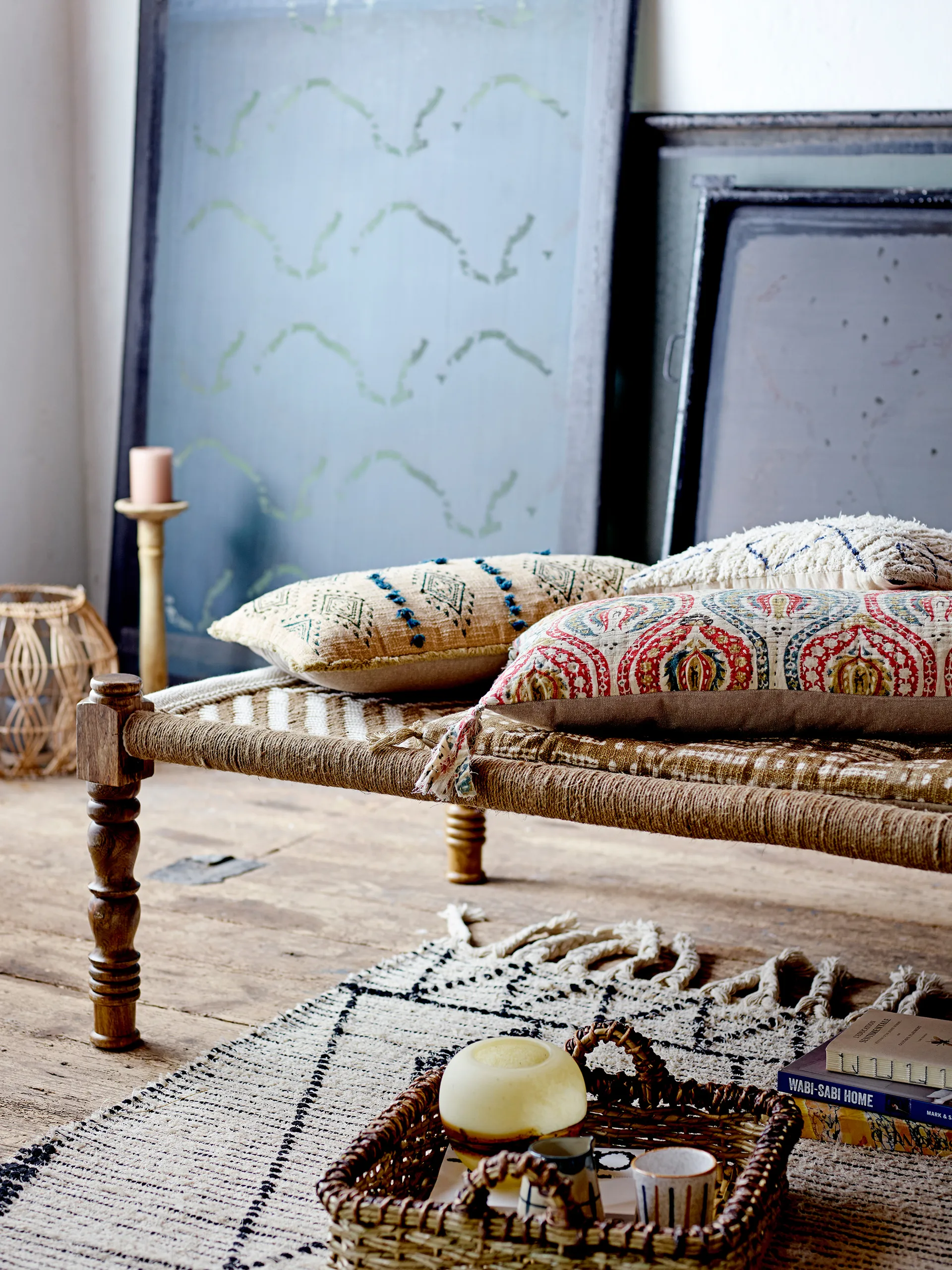 Maiga 랜턴 30x41 cm, Rattan Bloomingville | 블루밍빌