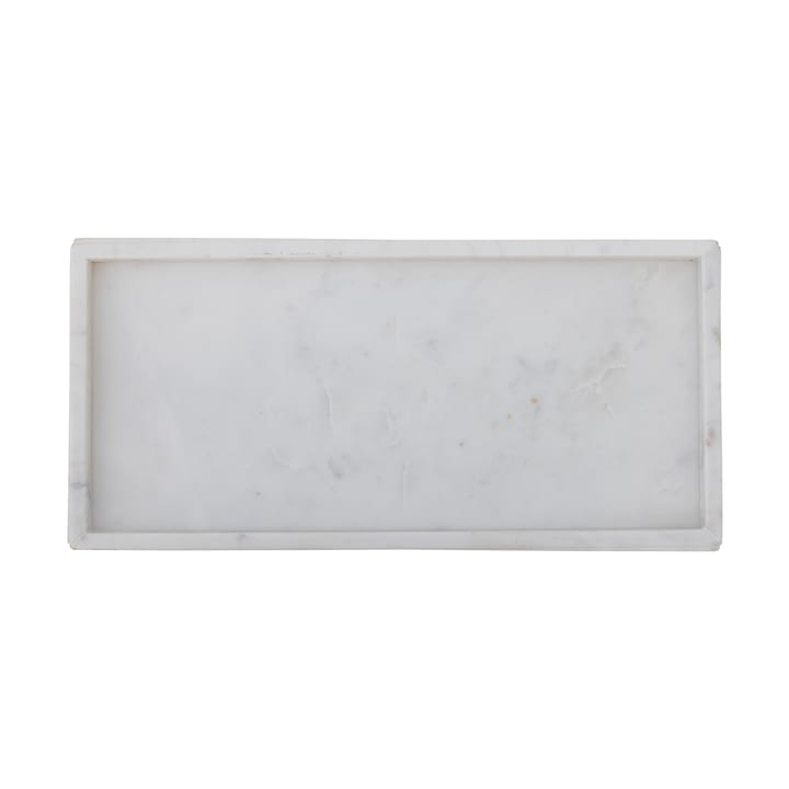 Majsa 장식 트레이 18x38 cm - White marble - Bloomingville | 블루밍빌