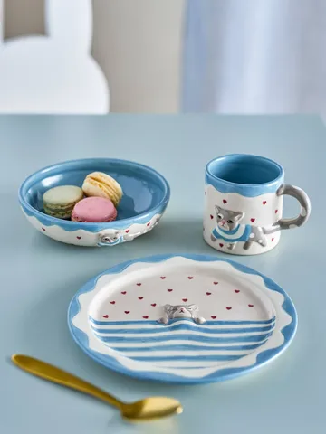 Mille 서브 디너웨어 세트 - Katter, 3개 세트 - Bloomingville | 블루밍빌