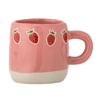 Millie 컵 110ml - Pink, strawberries - Bloomingville | 블루밍빌