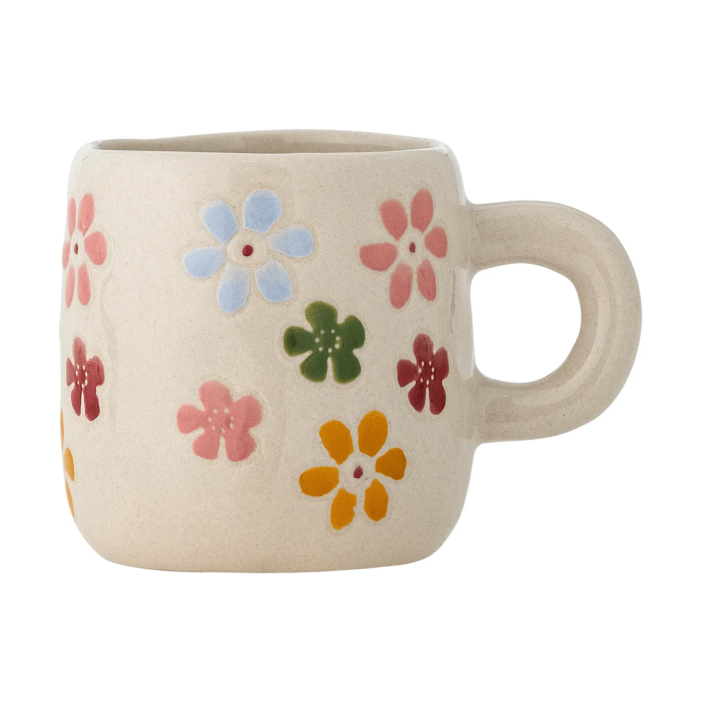 Millie 컵 110ml, White, flowers Bloomingville | 블루밍빌