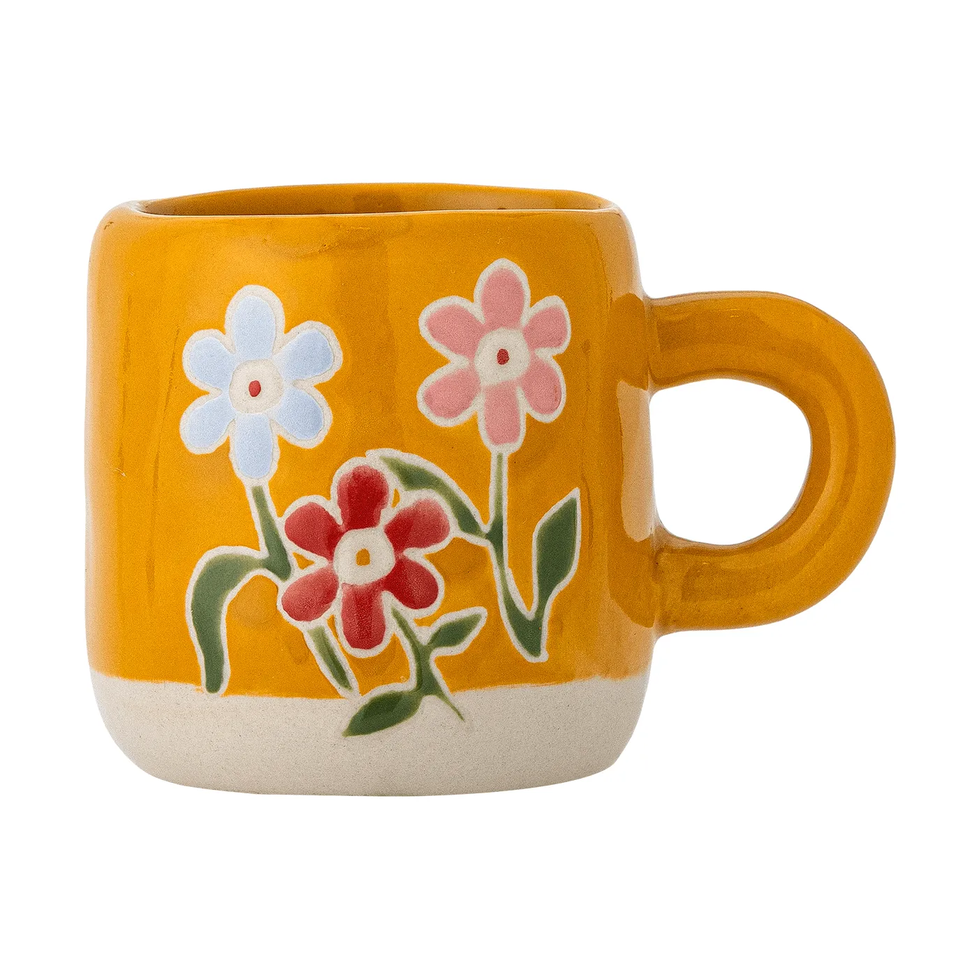 Millie 컵 110ml, Yellow, flowers Bloomingville | 블루밍빌
