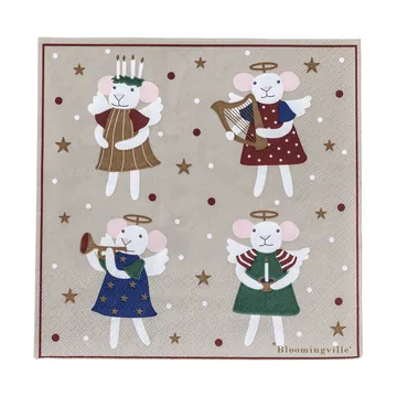 페오 페이퍼냅킨 - Multi, 33x33 cm - Bloomingville | 블루밍빌