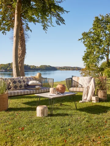 Mundo 커피 테이블 60x90 cm - Cement - Bloomingville | 블루밍빌