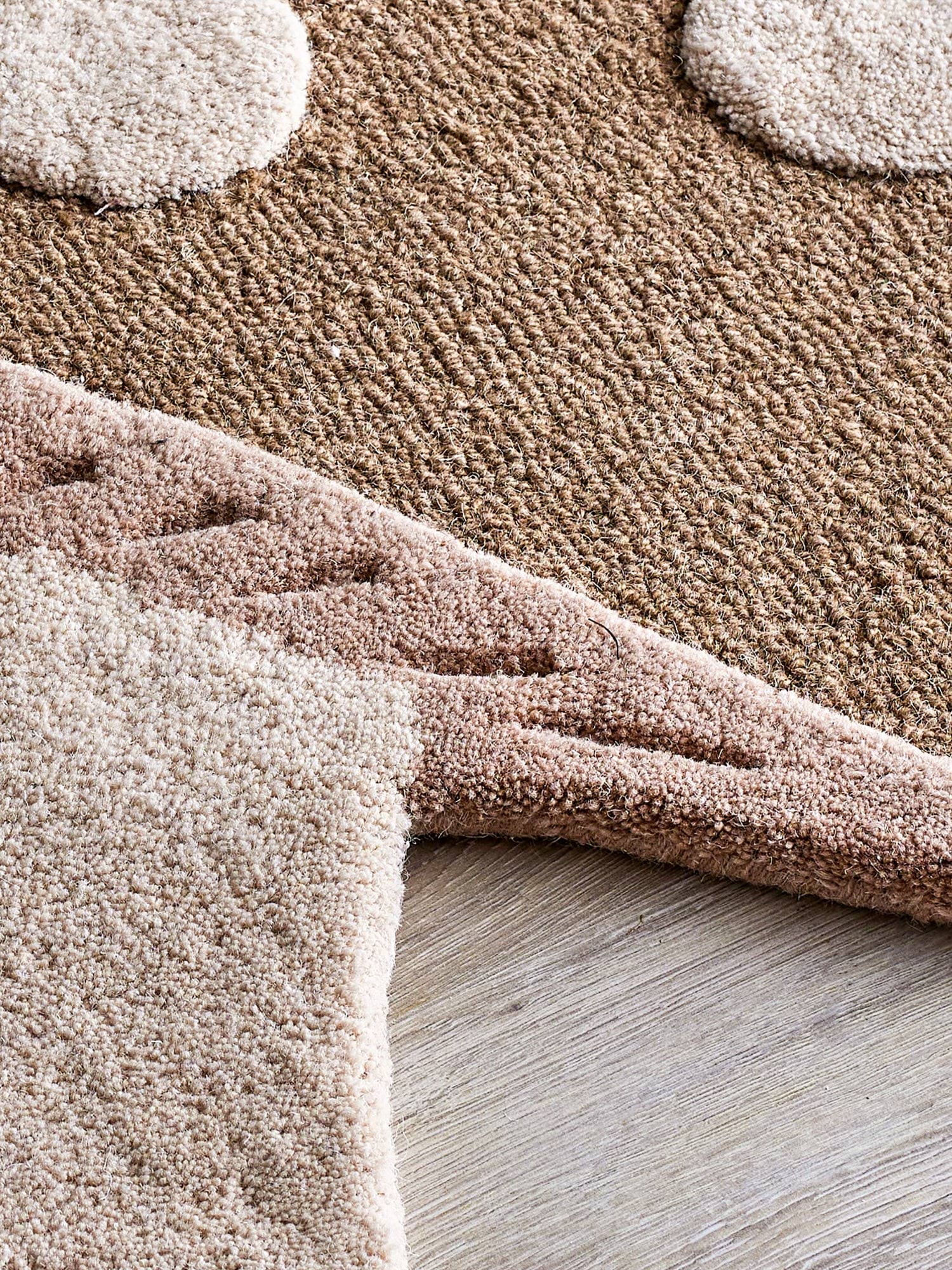 Mushroom 러그, Brown, wool Bloomingville | 블루밍빌