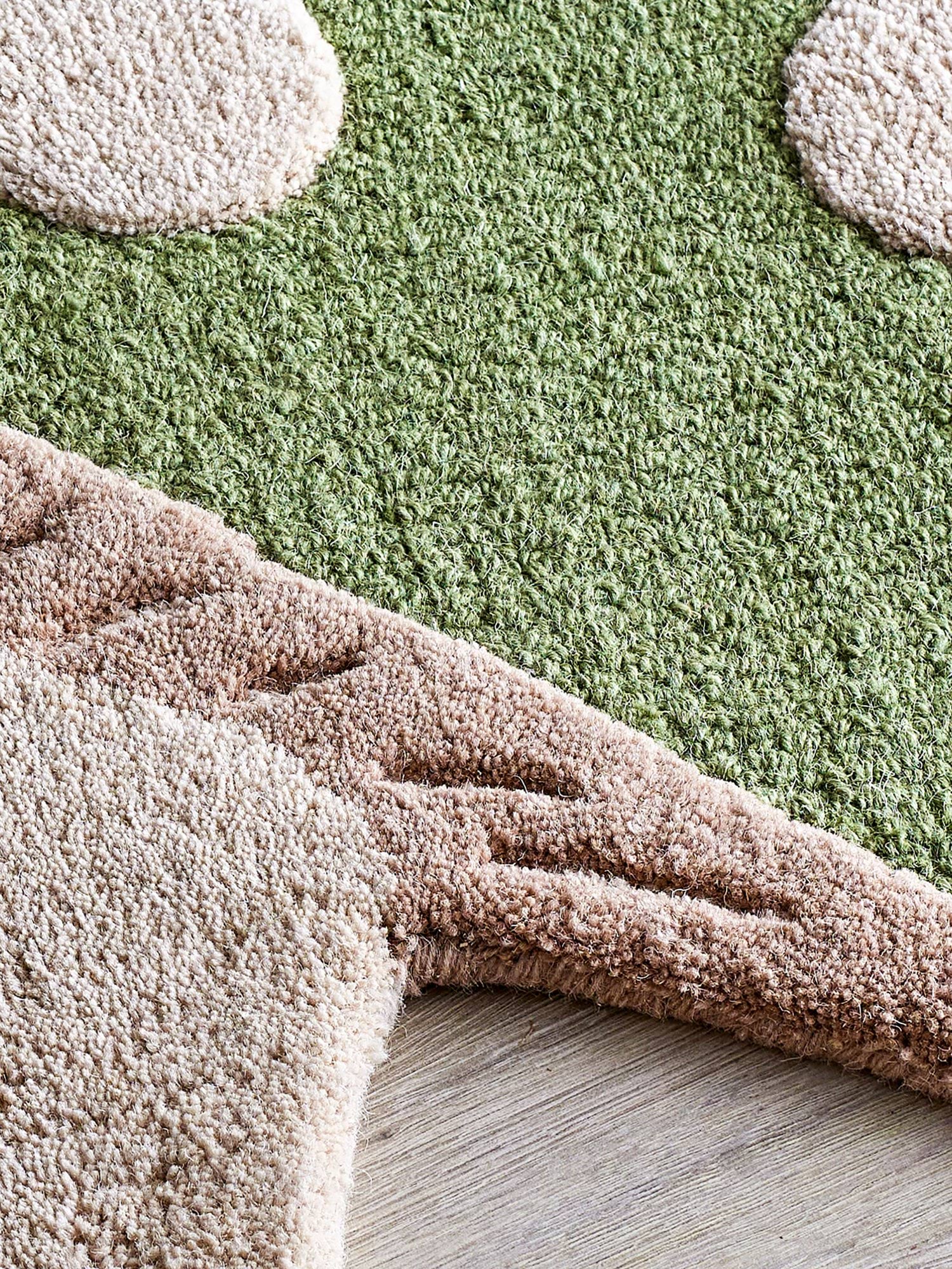 Mushroom 러그, Green, wool Bloomingville | 블루밍빌