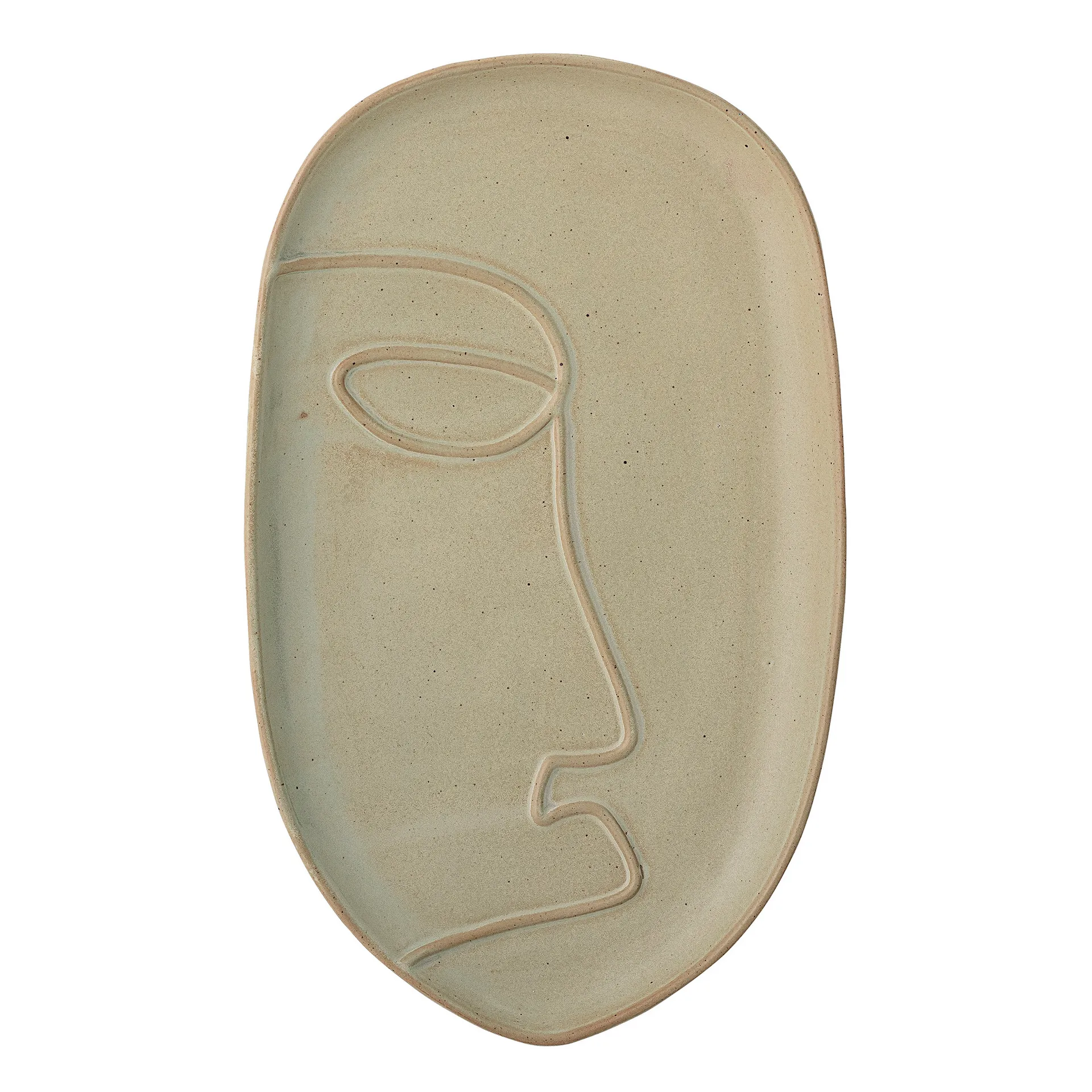 Ngan 트레이 18.5x30 cm, green Bloomingville | 블루밍빌