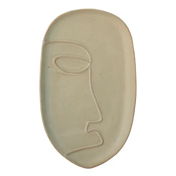 Ngan 트레이 18.5x30 cm - green - Bloomingville | 블루밍빌