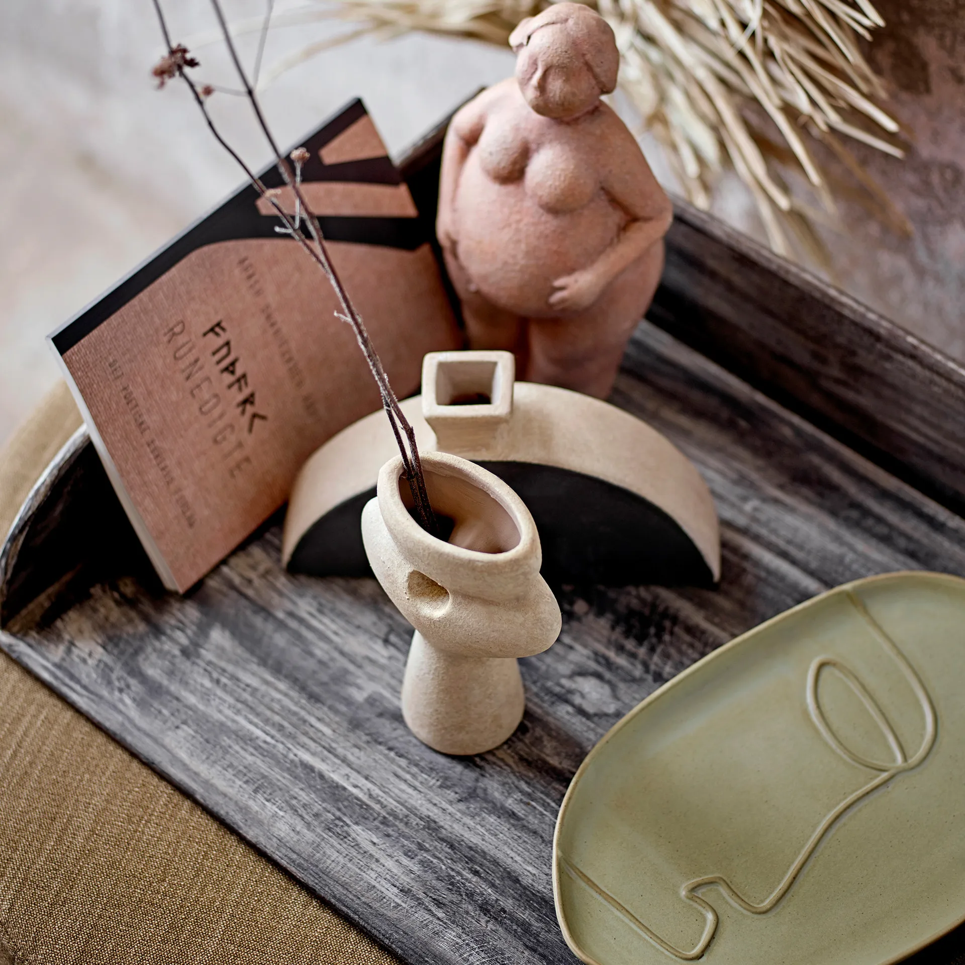 Ngoie 화병 17 cm, nature Bloomingville | 블루밍빌