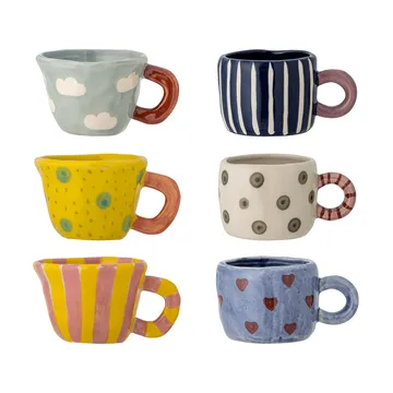 Nini 컵 - Multi, 6 pieces - Bloomingville | 블루밍빌