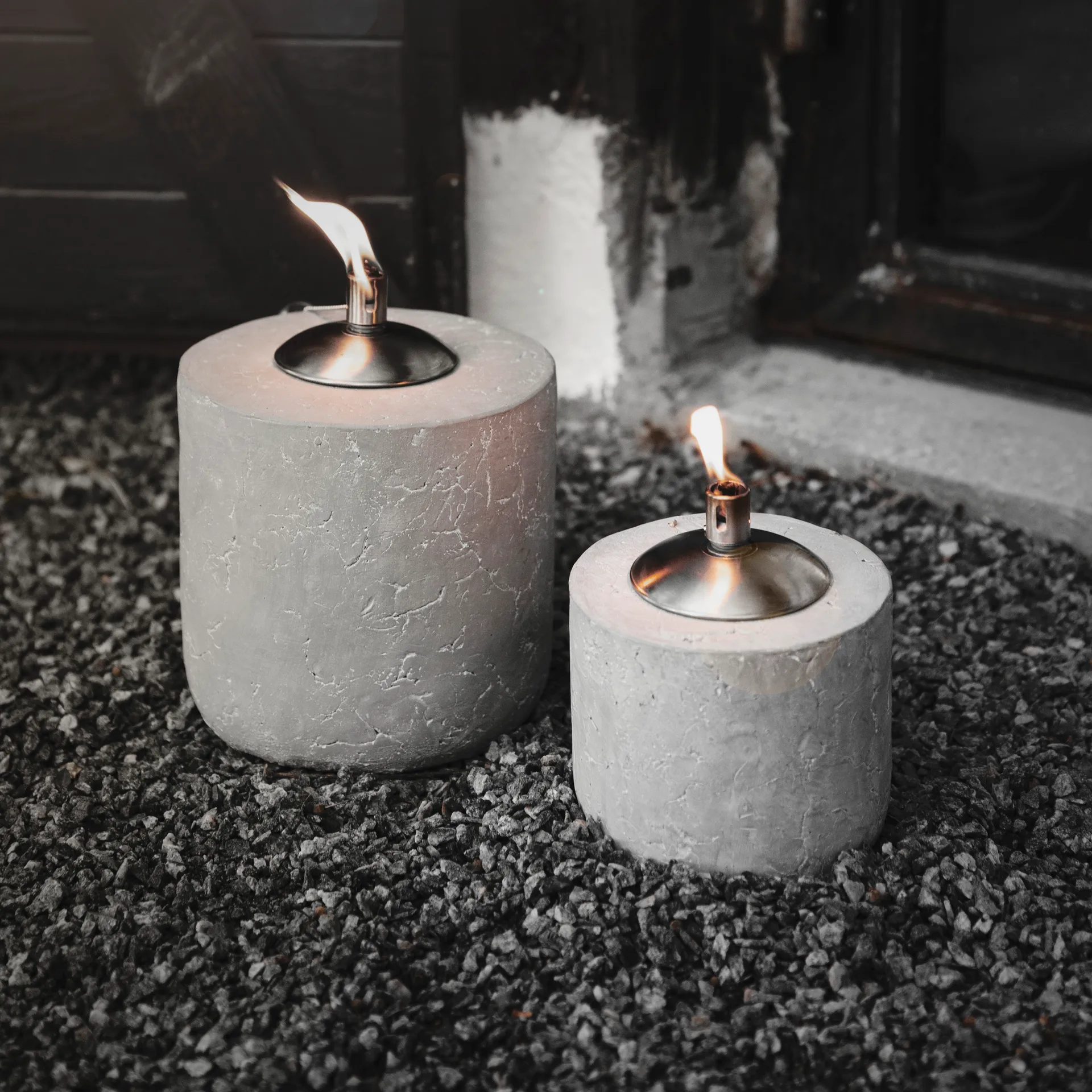 시에나 서빙 보울, Orange-black Bloomingville | 블루밍빌