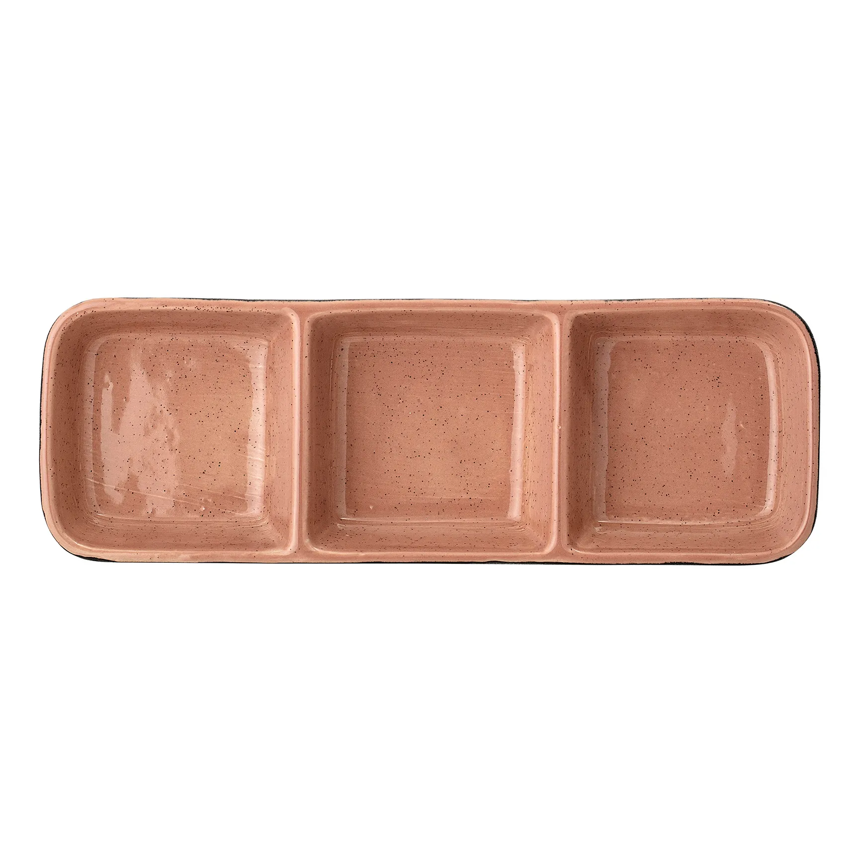 시에나 서빙 보울, Orange-black Bloomingville | 블루밍빌