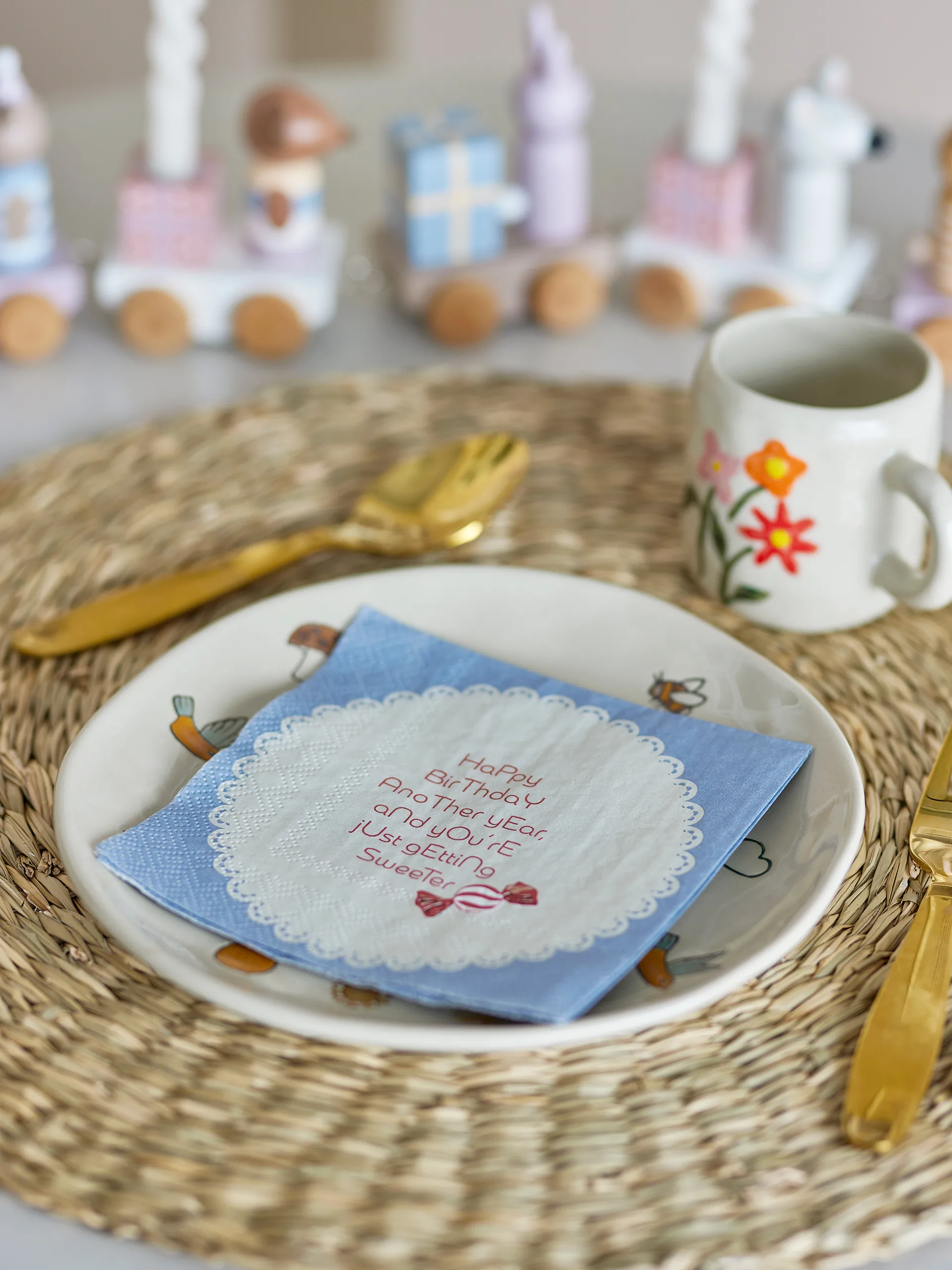 Oscar 냅킨 20팩, Bla Bloomingville | 블루밍빌