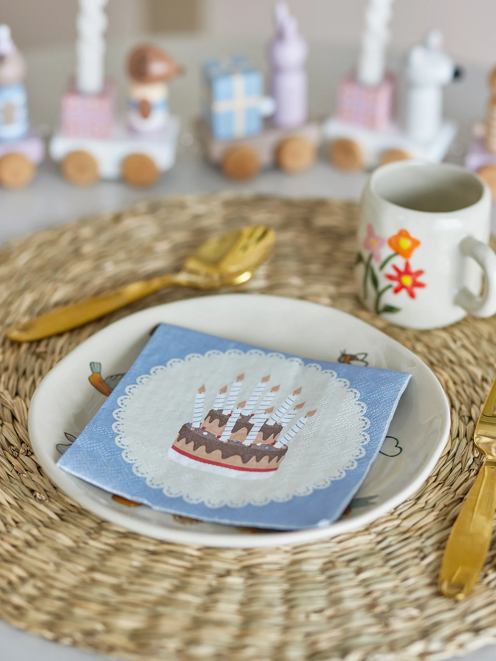 Oscar 냅킨 20팩, Bla Bloomingville | 블루밍빌