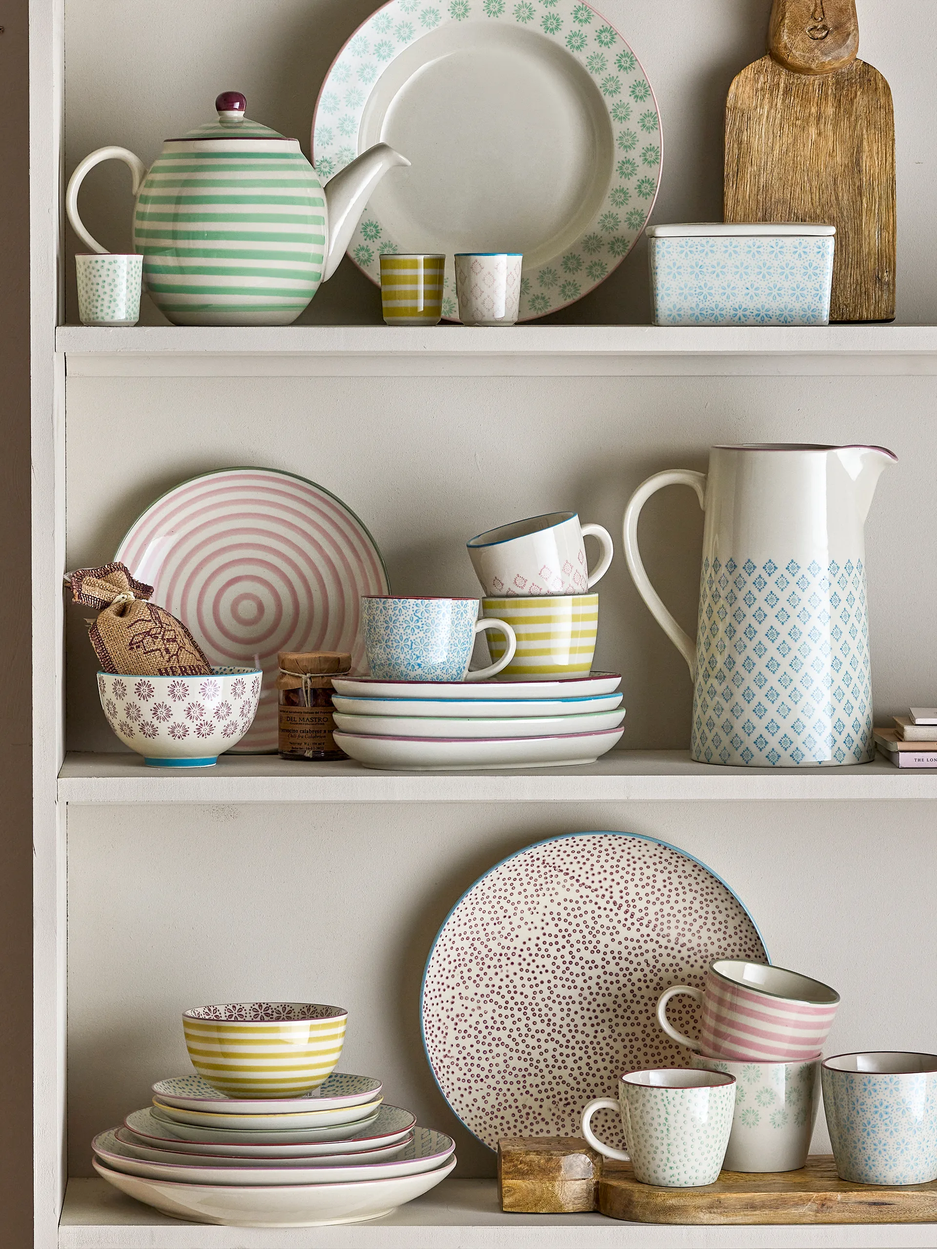 Patricia 컵 30 cl 3개 Blue Bloomingville | 블루밍빌