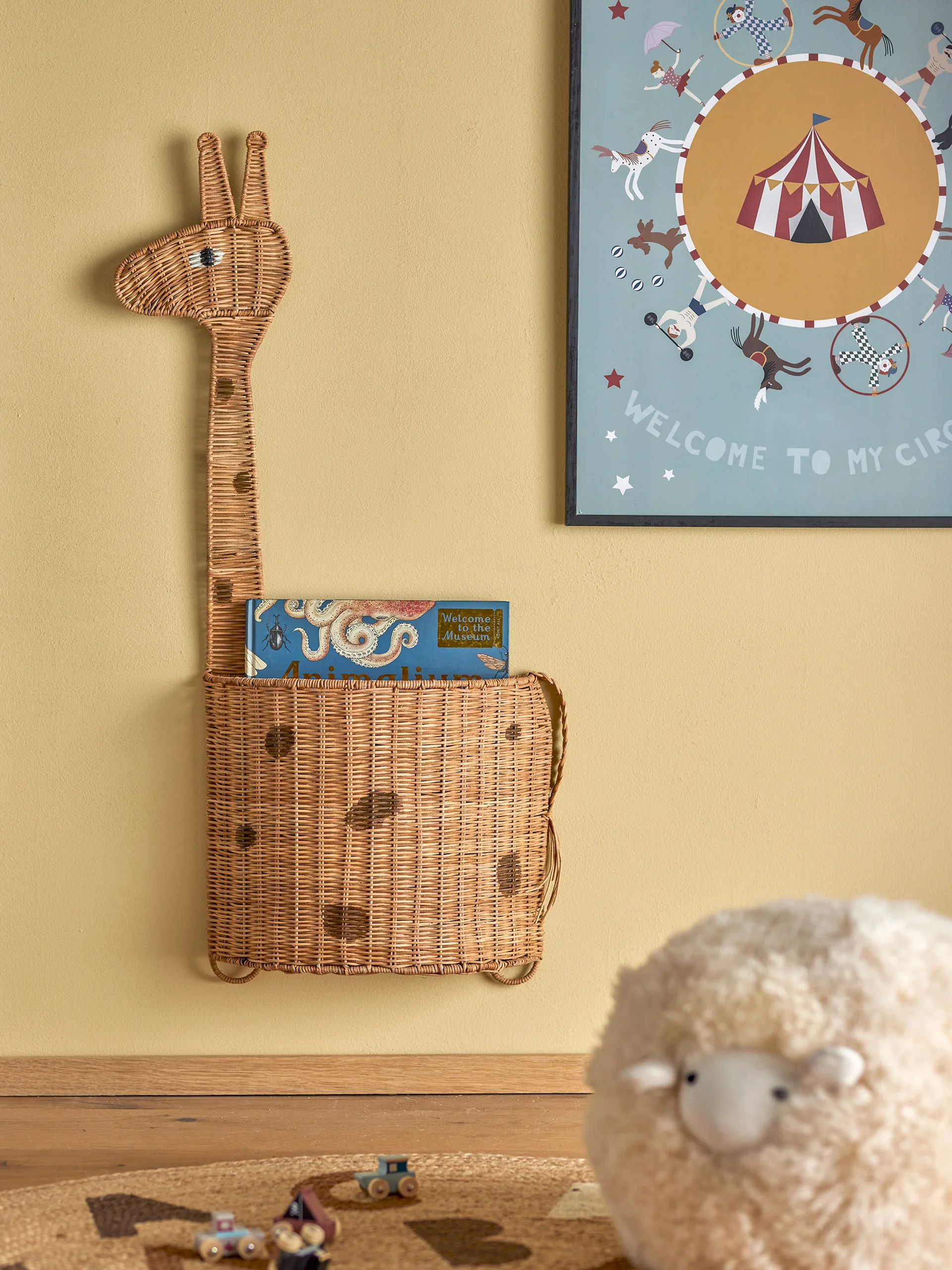 Philine 행잉 수납 바구니 90 cm, Nature giraffe Bloomingville | 블루밍빌