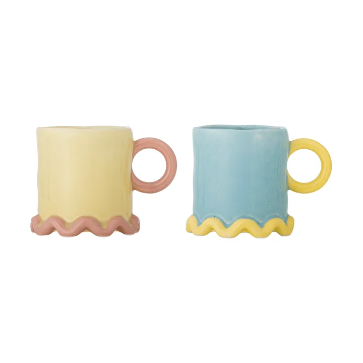 Polly 머그 - Multi, 2 pieces - Bloomingville | 블루밍빌