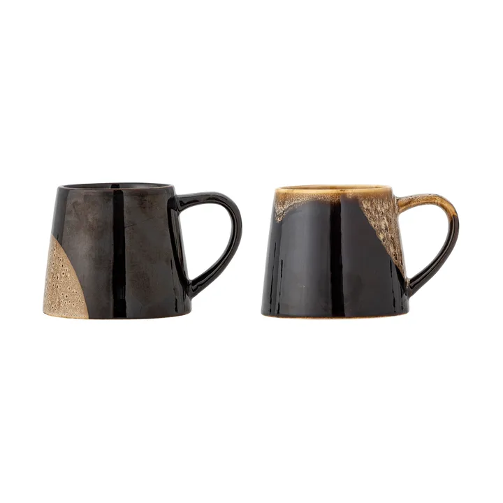 Rye 머그 - Brown, 2 pieces - Bloomingville | 블루밍빌
