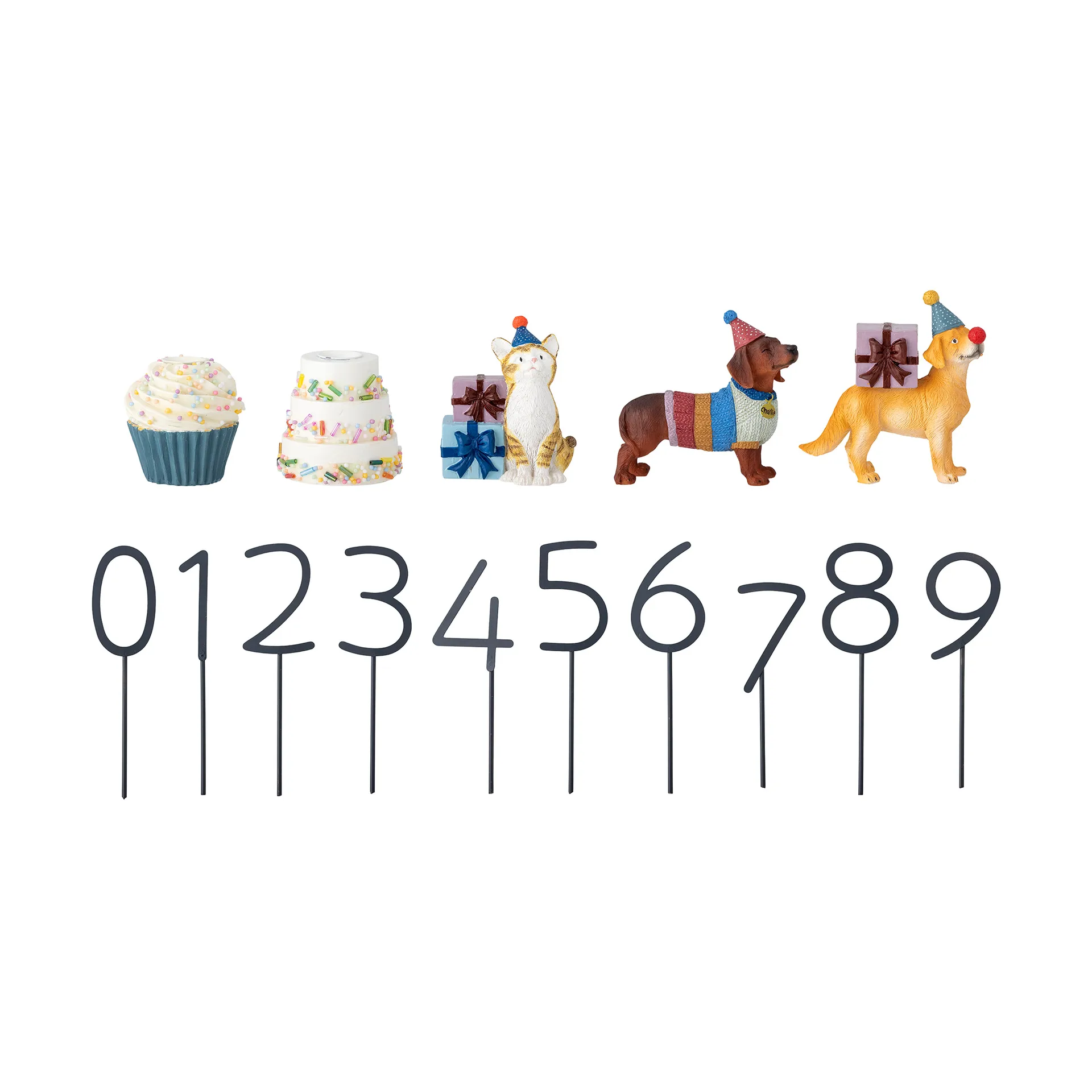 Salve 생일 장식 15개 세트, Multi Bloomingville | 블루밍빌