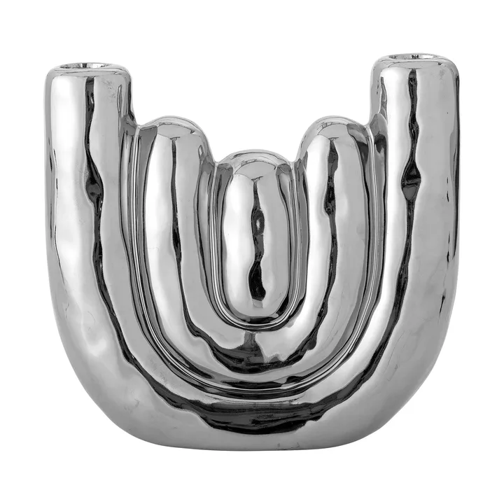 Shine 캔들 홀더 - Silver, 18.5x17.5 cm - Bloomingville | 블루밍빌