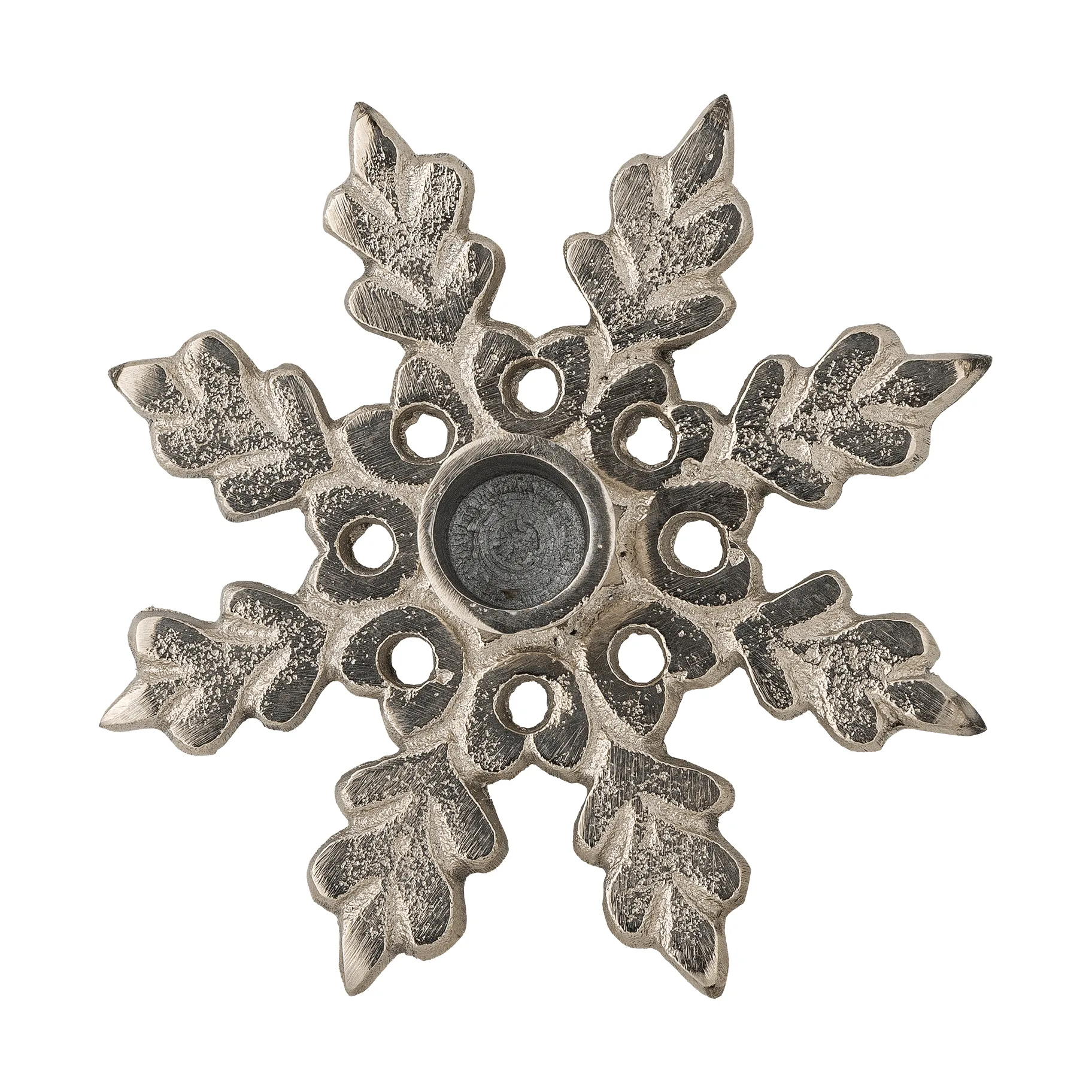 카시 캔들홀더, Silver, Ø13,5 cm Bloomingville | 블루밍빌