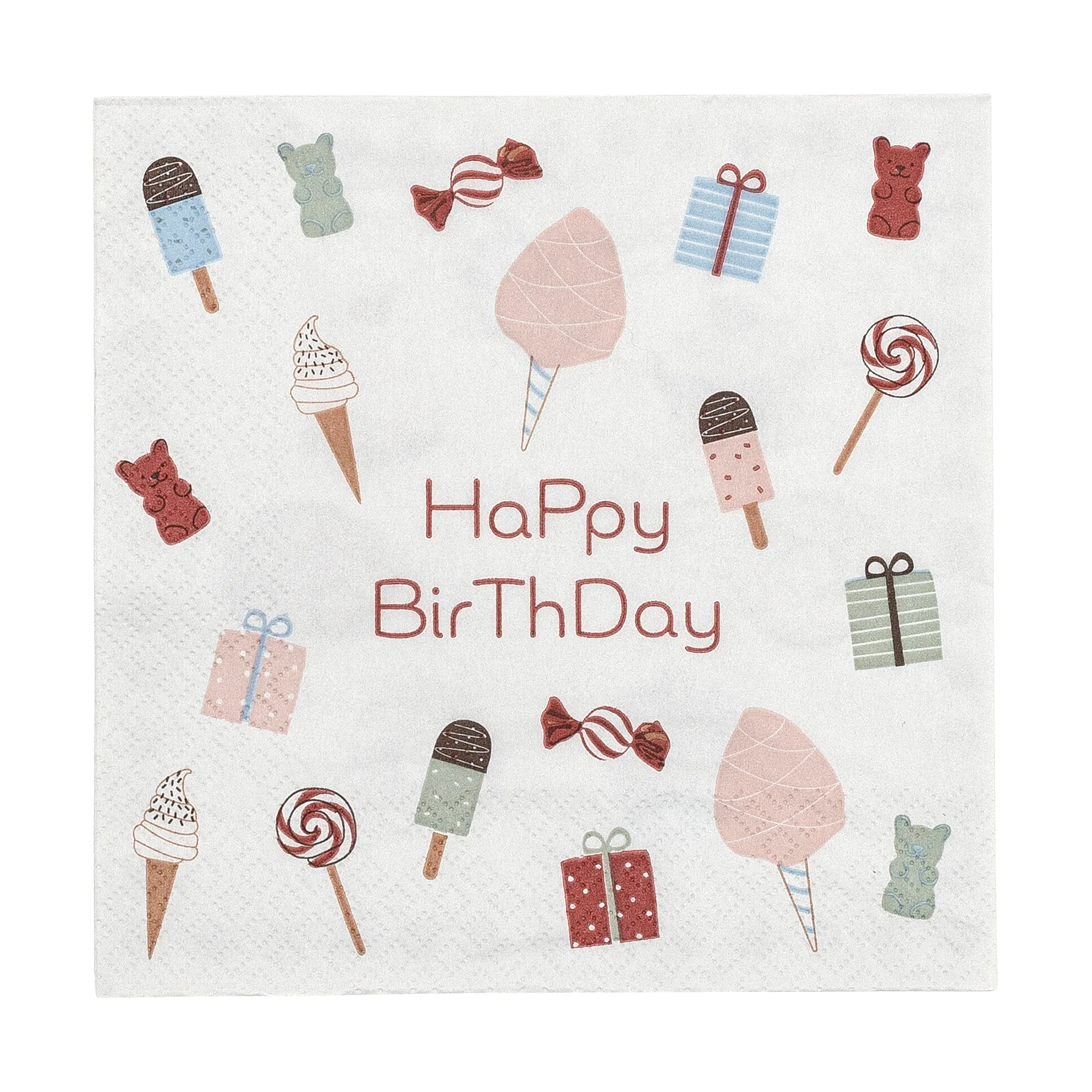 Sweets 냅킨 20팩, Pink Bloomingville | 블루밍빌