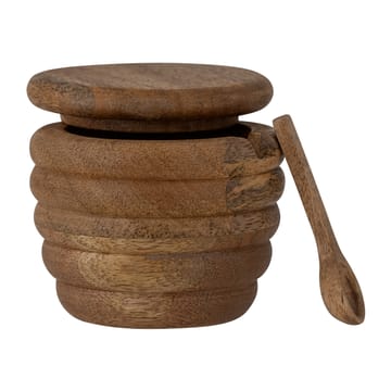 Tilda salt cellar & 스푼 Ø9 cm - Natural - Bloomingville | 블루밍빌