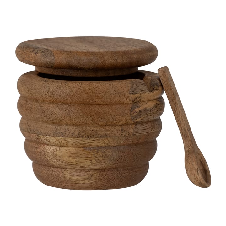 Tilda salt cellar & 스푼 Ø9 cm - Natural - Bloomingville | 블루밍빌