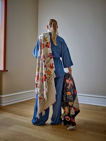 Vivielle 스로우 - Multi, 160x130 cm - Bloomingville | 블루밍빌